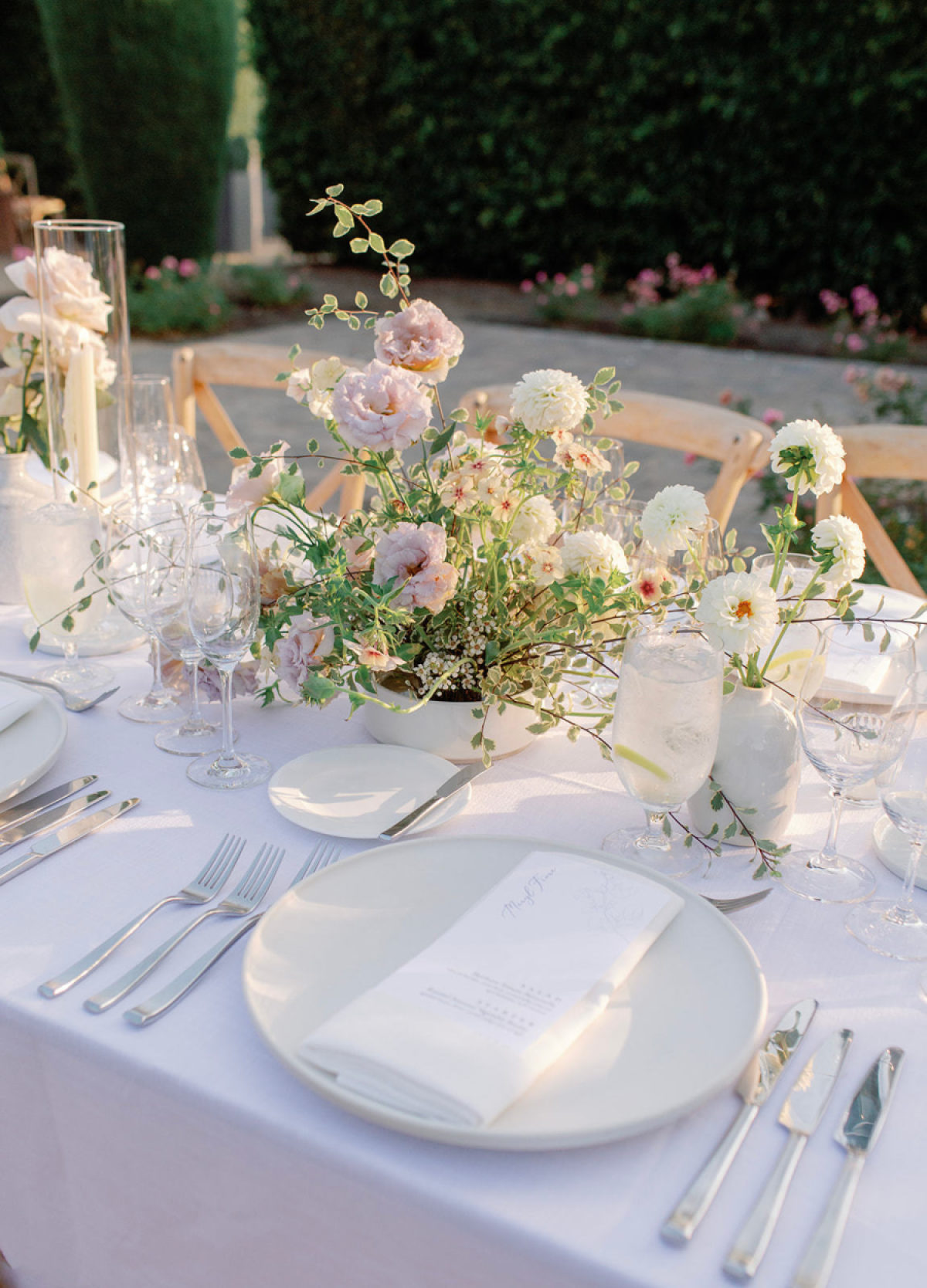 Rose Garden Wedding in Carmel at Bernardus Lodge & Spa