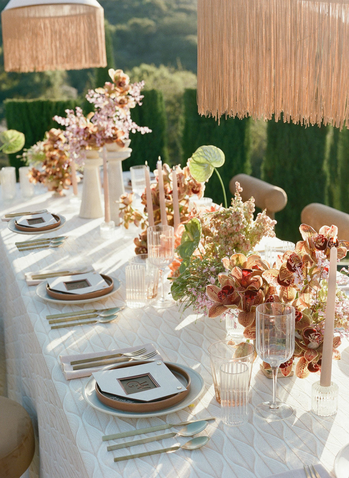 Modern East Meets West Wedding in Malibu at Stone Mountain Estates