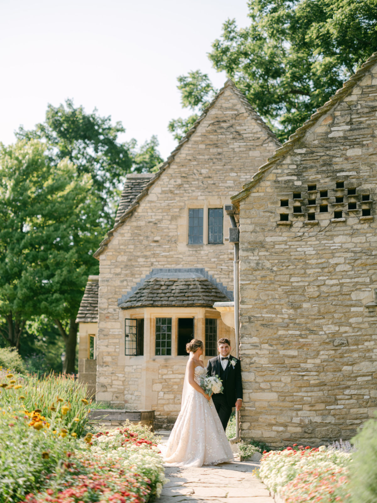 Understated Elegance with Romantic Details in a Weatherproof Celebration