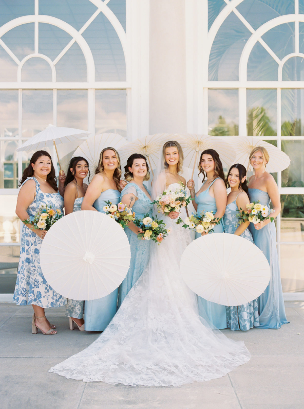 A Whimsical Wedding at Gallison Hall With Butterfly Details and European Countryside Charm