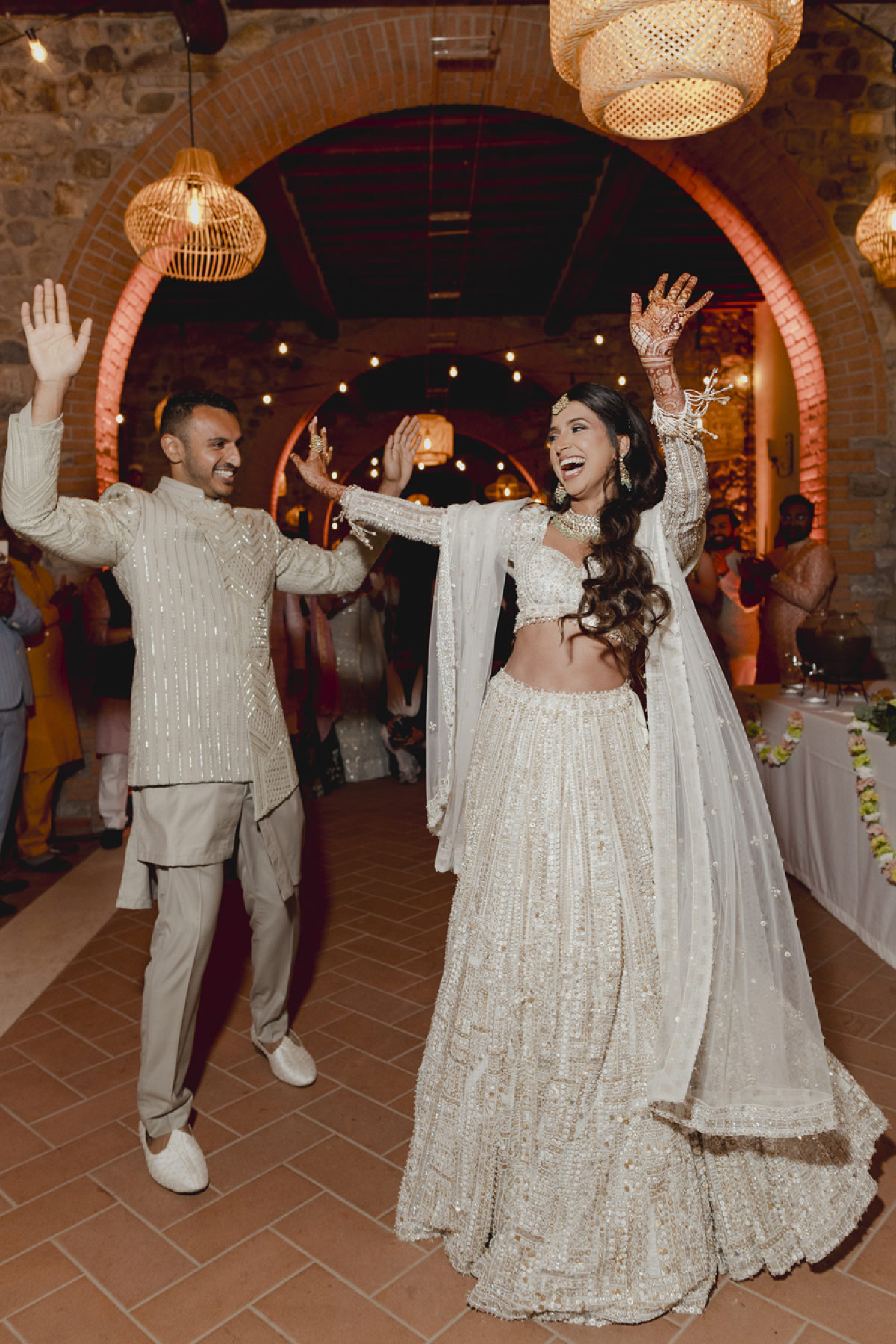 An Intimate Indian-American Celebration Blending Heritage and Heart in the Tuscan Countryside
