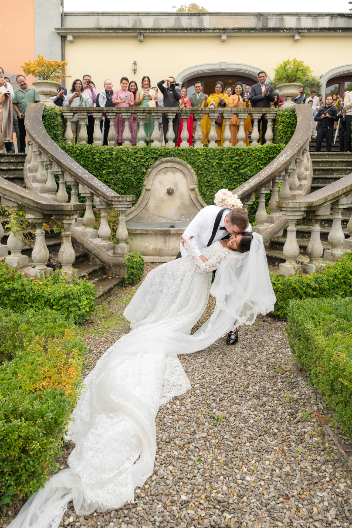Four Celebrations, One Love Story: A Color-Soaked Tuscan Wedding Weekend