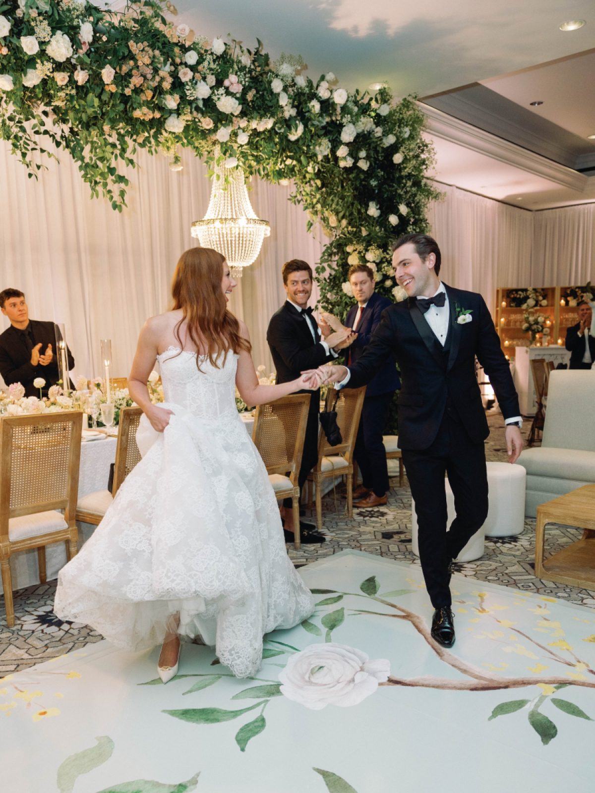 Custom Couture & Chic Details for a Garden Wedding with European Flair