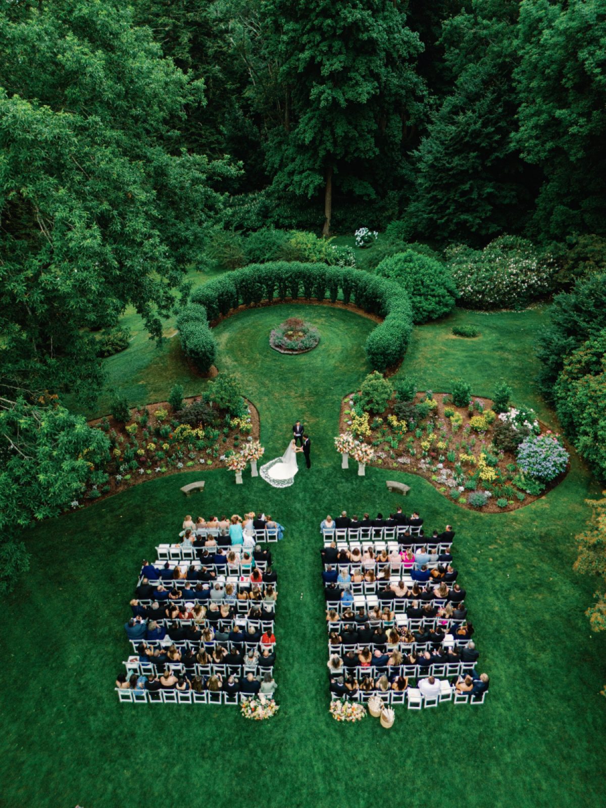 A French Château Inspired Celebration Along the Sakonnet River