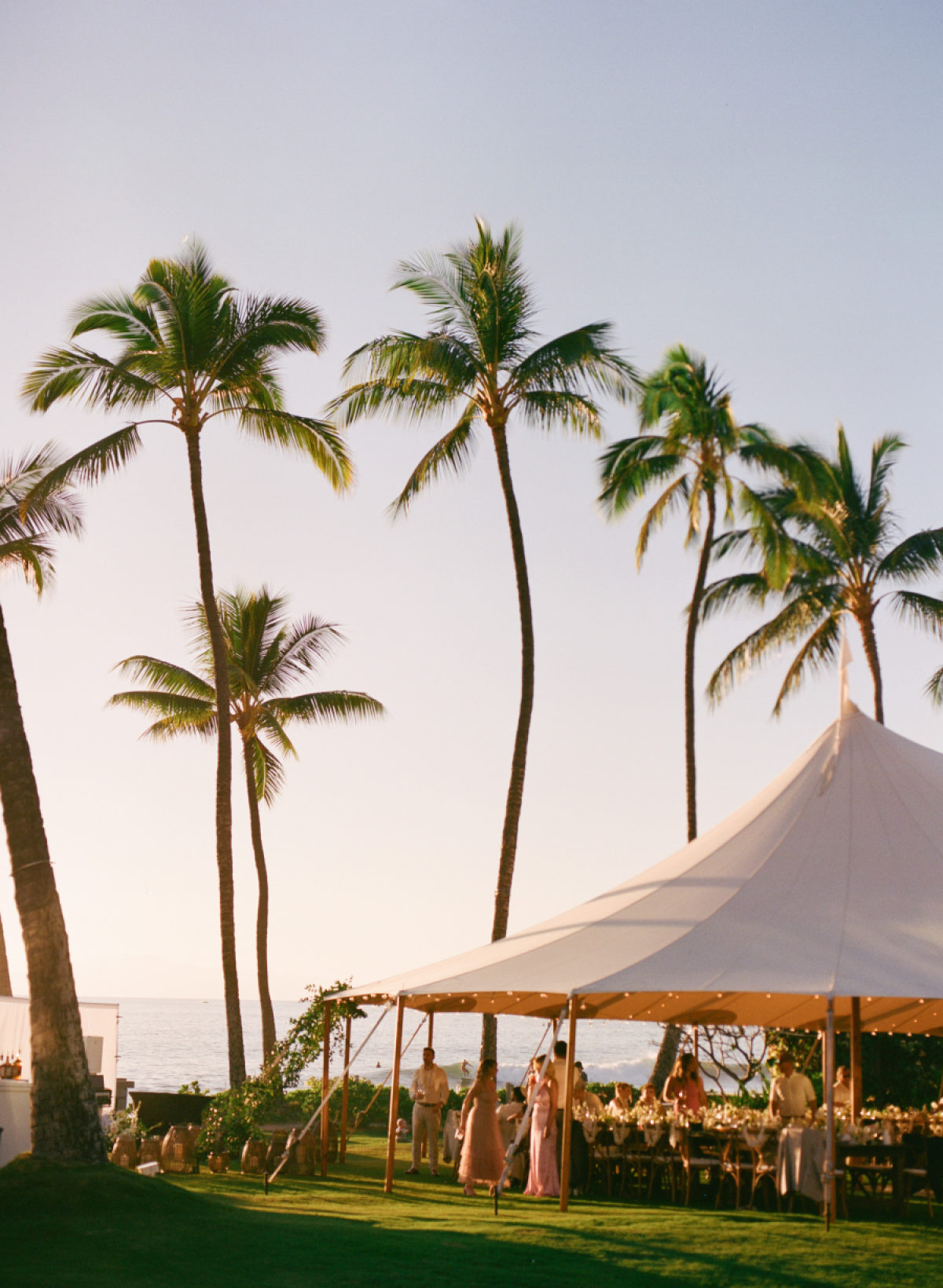A Classic Beachside Wedding With Tropical Hawaiian Flair at Andaz Maui
