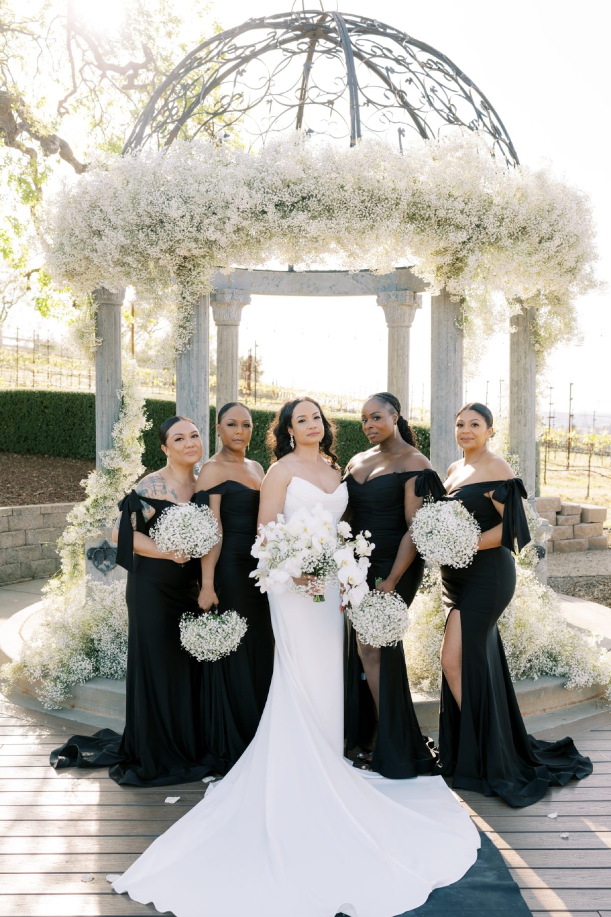 A Bi-Coastal Romance Celebrated in the Hillsides of Napa