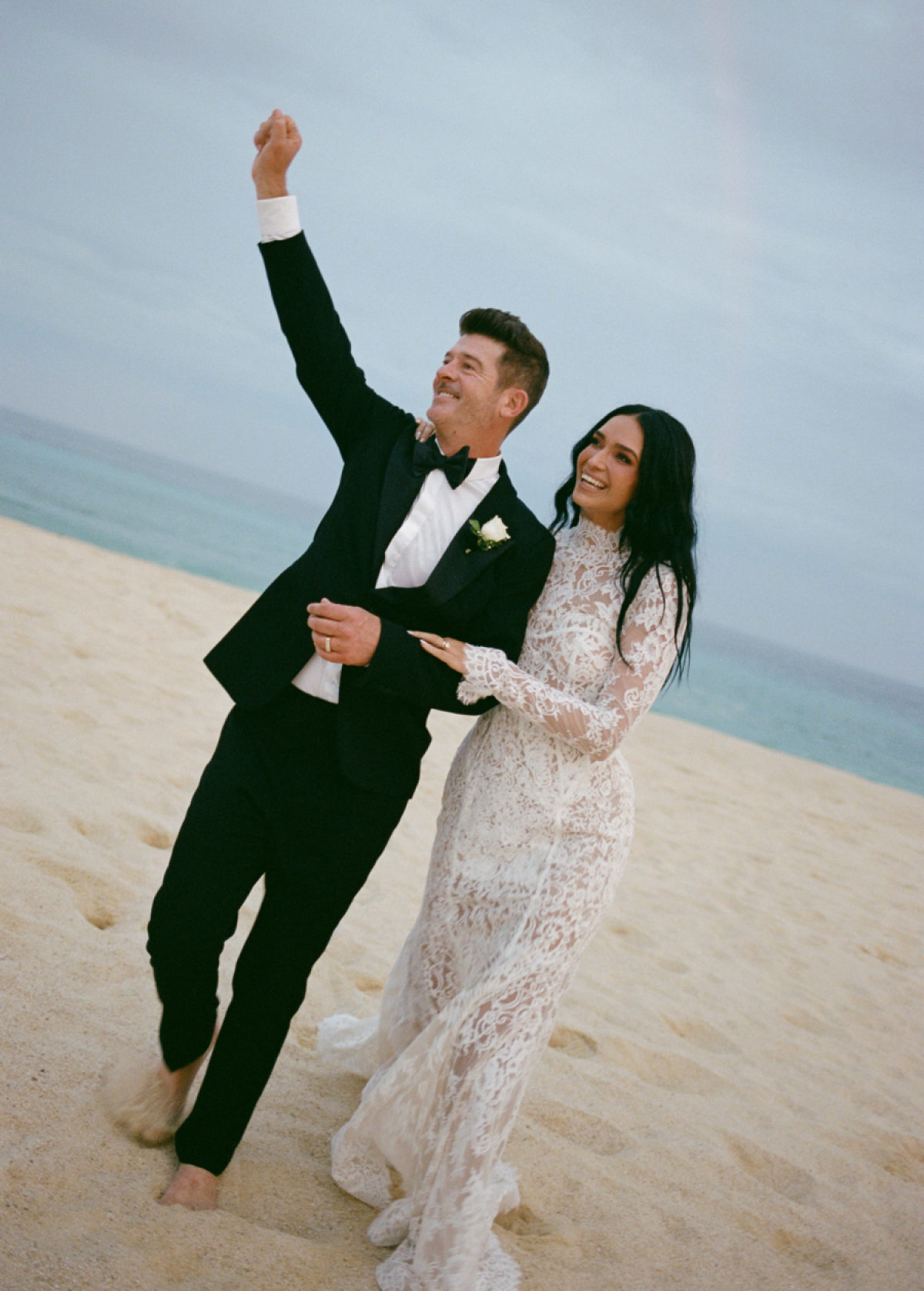 Robin Thicke Marries April Love Geary at Las Ventanas al Paraiso in Cabo