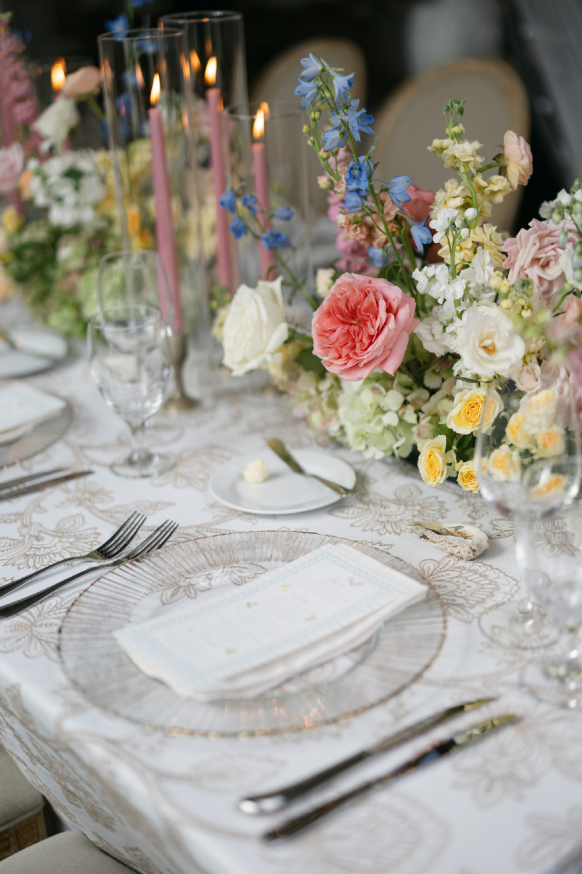 A Breezy Pastel Coastal Wedding Blending Soft Romance With Modern Whimsy at Forbes Farm