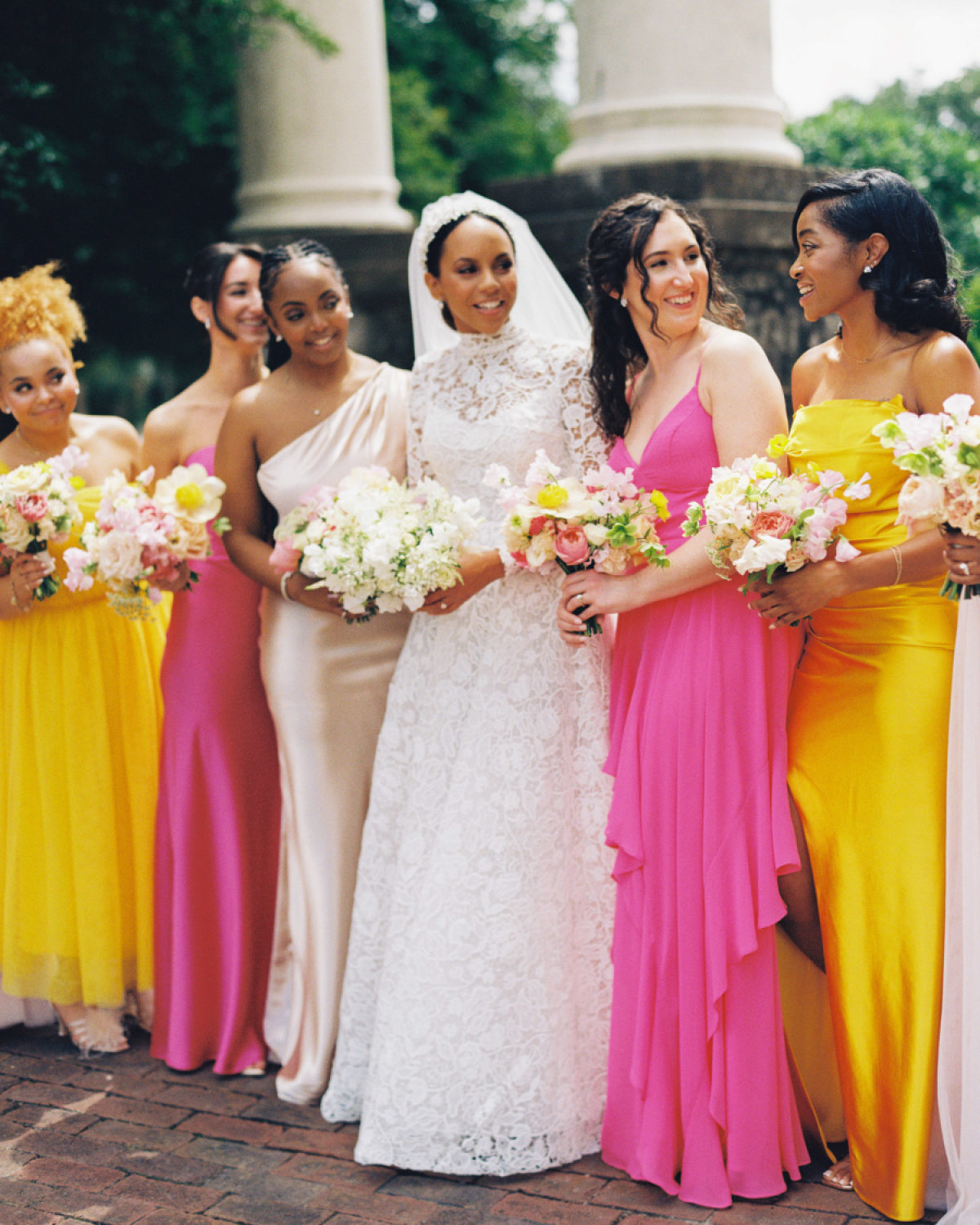 A Grounded Charleston Wedding in Deep Green, Dreamy Color, and Southern Warmth at Gibbes Museum Of Art