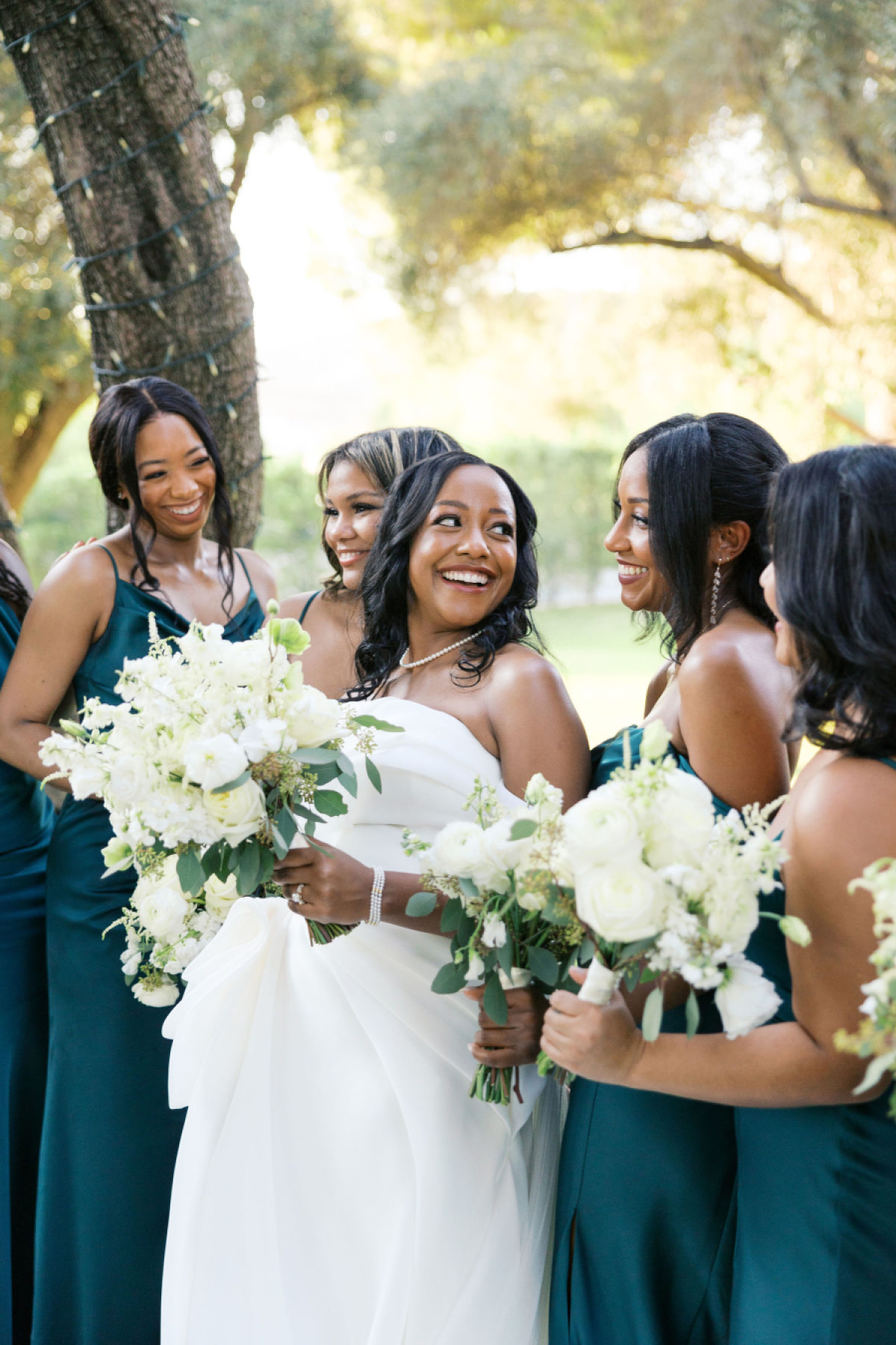 A Golden, Garden-Lit Fairytale Filled with Soft Blooms at Hummingbird Nest Ranch