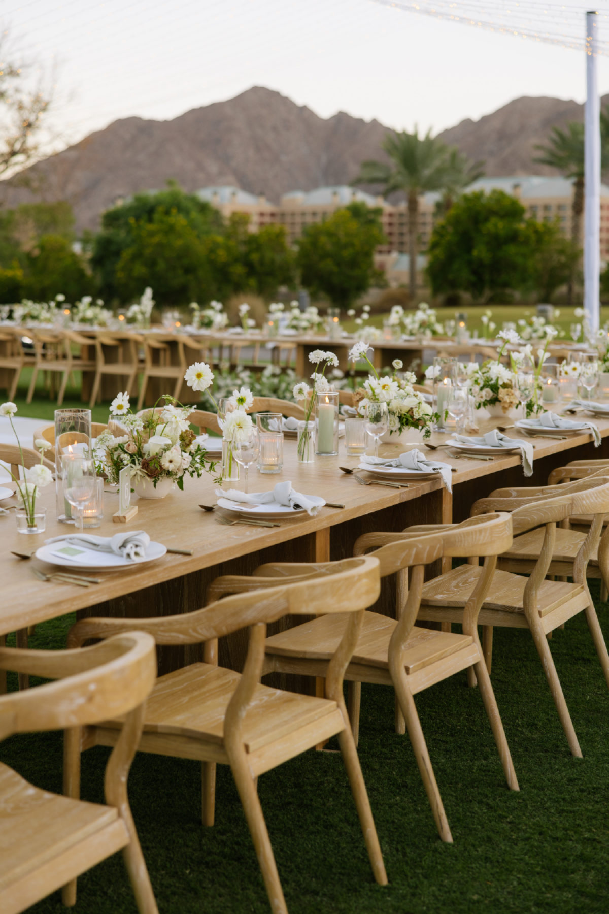 An Effortless Desert Garden Celebration with Playful Golf-Inspired Details at Indian Wells Golf Resort