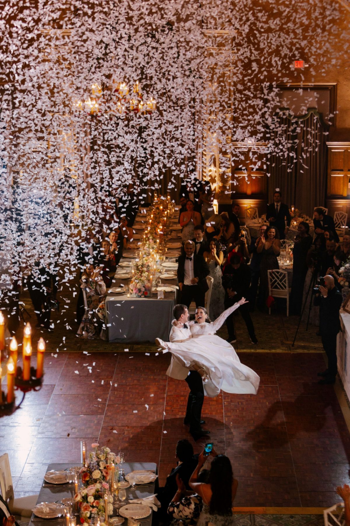 A Romantic Pastel Garden Celebration with European Flair at The Biltmore