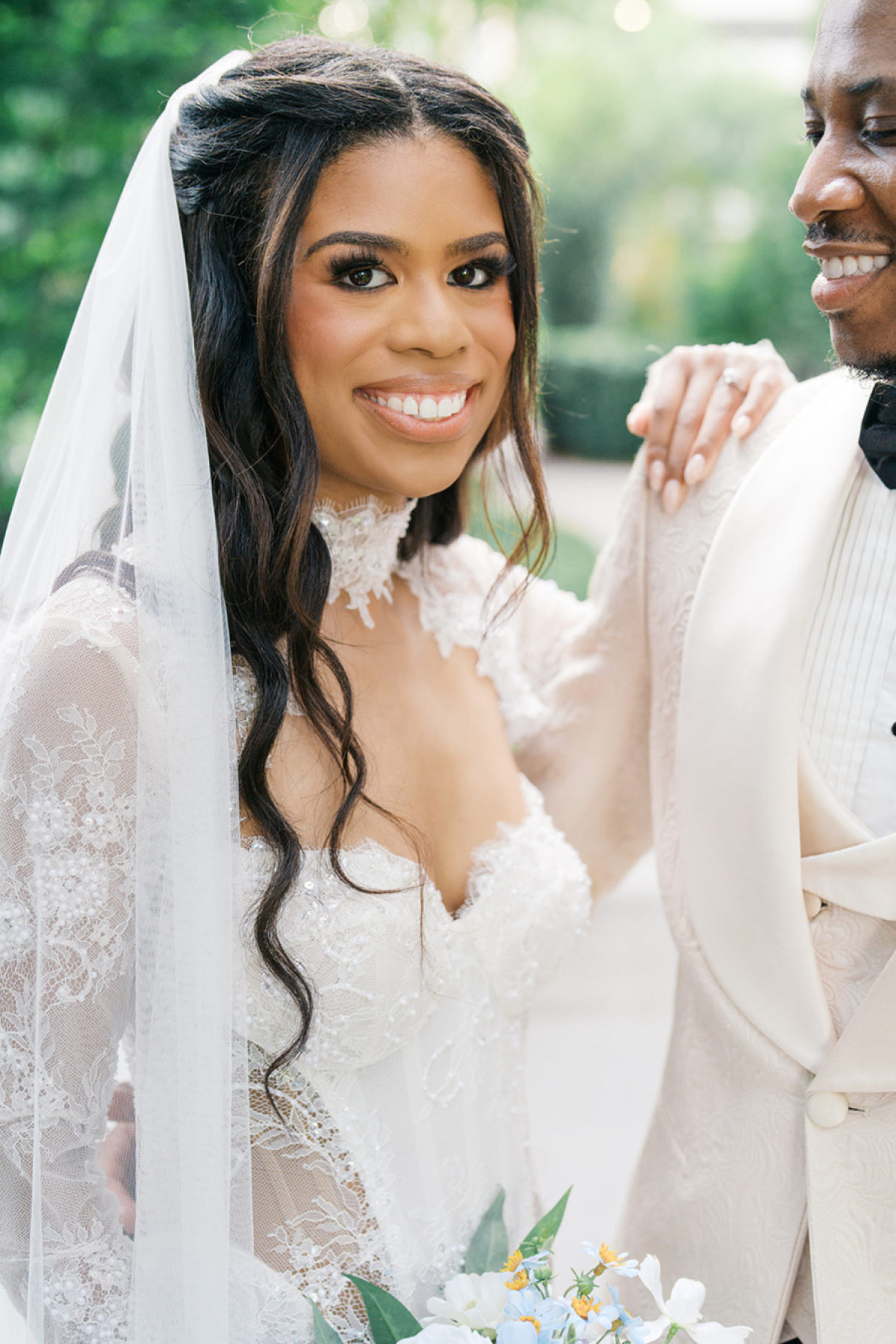 A Baby Blue, White, and Gold Wedding of Refined Joy at The Wimbish House