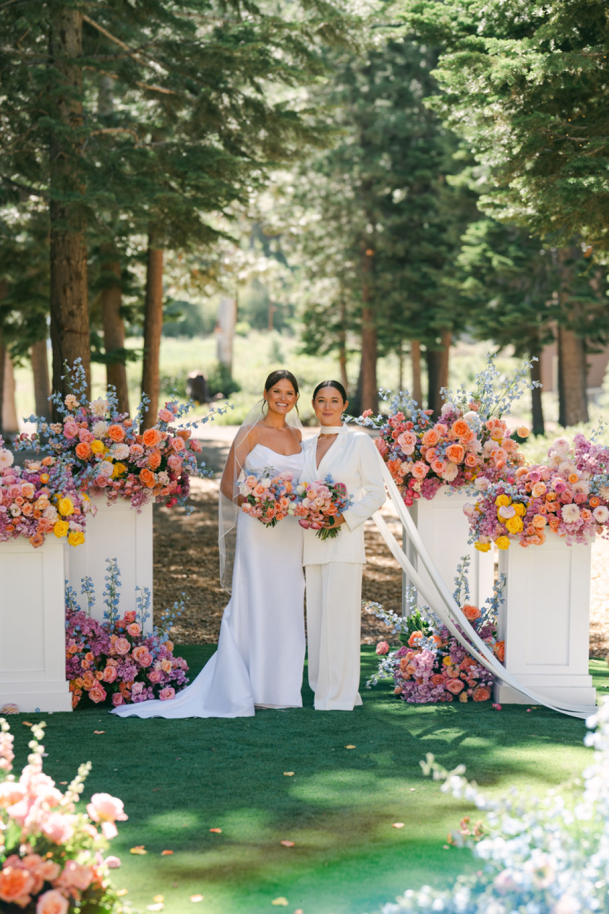 A Pink-Forward Tahoe Celebration with Thoughtful, Custom Details at The Ritz