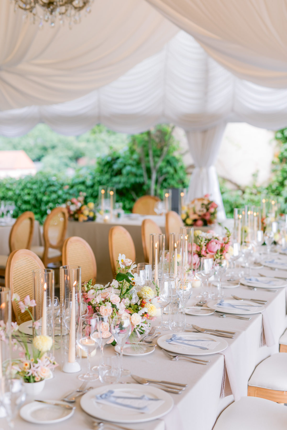 A Hidden Garden Romance in the Heart of the City at Villa Richter