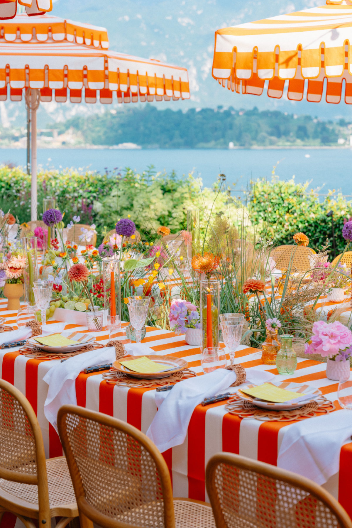 An Italian Holiday-Inspired Wedding with Lush Tropical Details