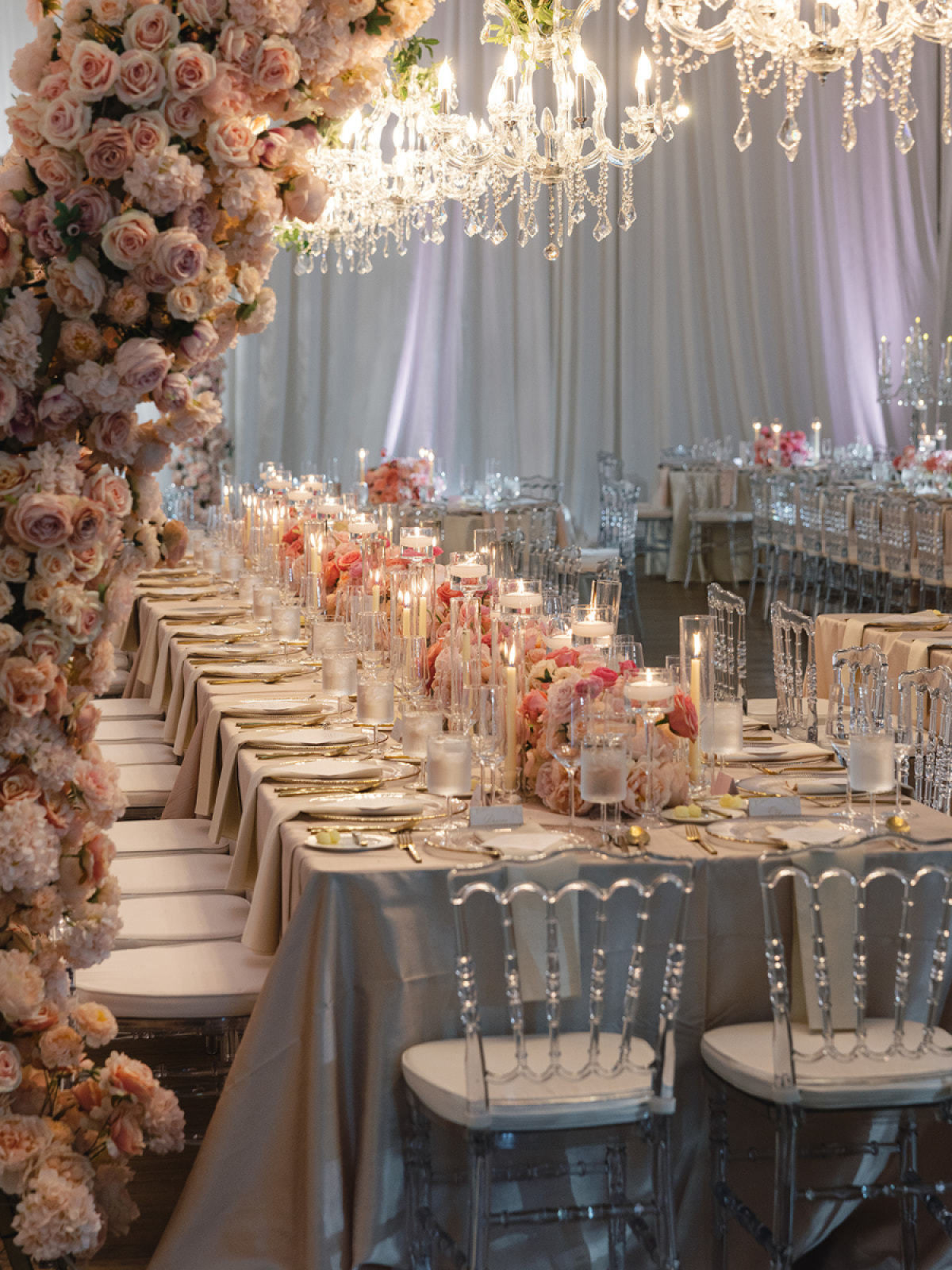 A Romantic Pink Rose-Inspired Wedding Filled with Soft, Feminine Elegance