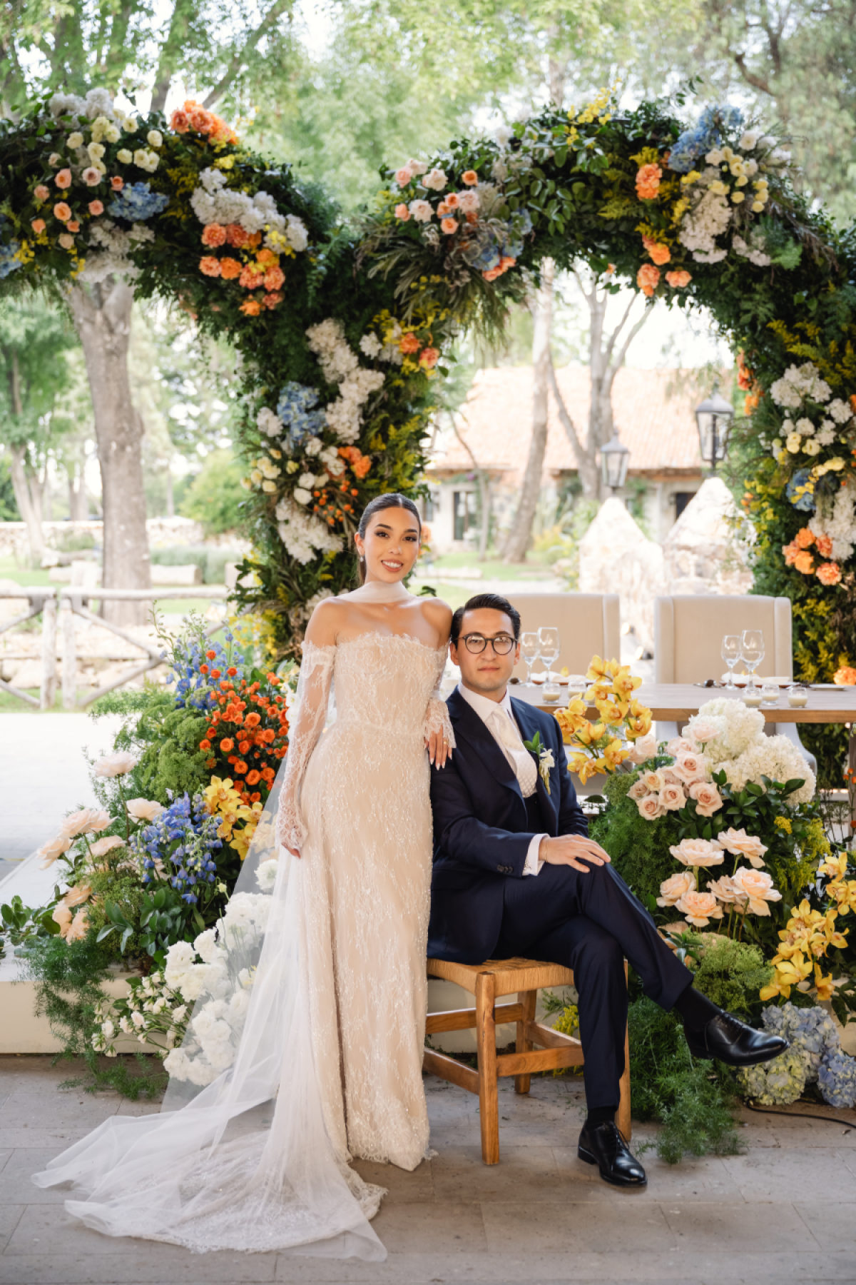 Casamento de luxo une charme mexicano e romance italiano em San Miguel