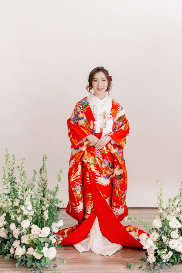 bungee jump involveret Medic This Traditional Japanese Bridal Kimono Editorial Is Breathtaking