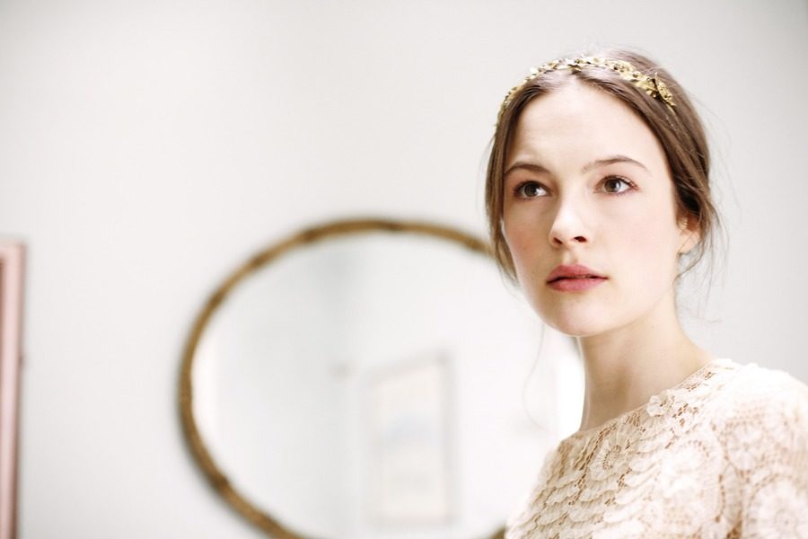 Gorgeous BHLDN headpiece Headpiece Inspiration by Jennifer Behr + Belathee + a BHLDN  main image 3